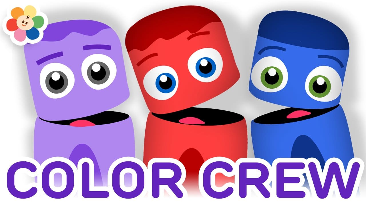 Color Collection 9 | Red, Blue, Purple | Color Learning Videos for Kids ...