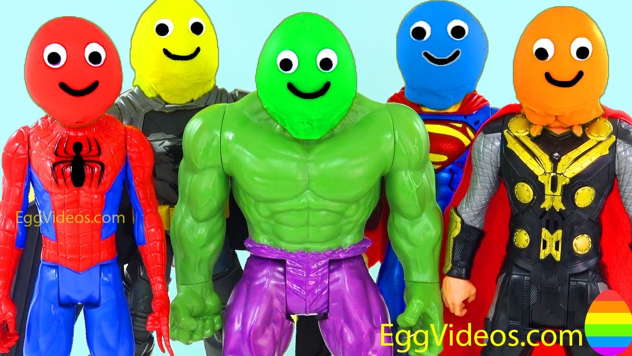 superhero play doh