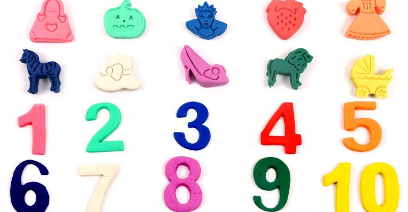 play doh numbers 1 to 10