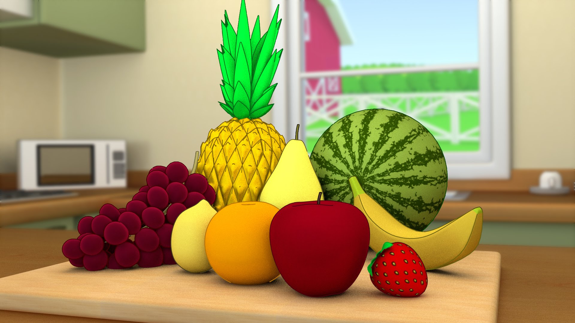 Видео про фруктов