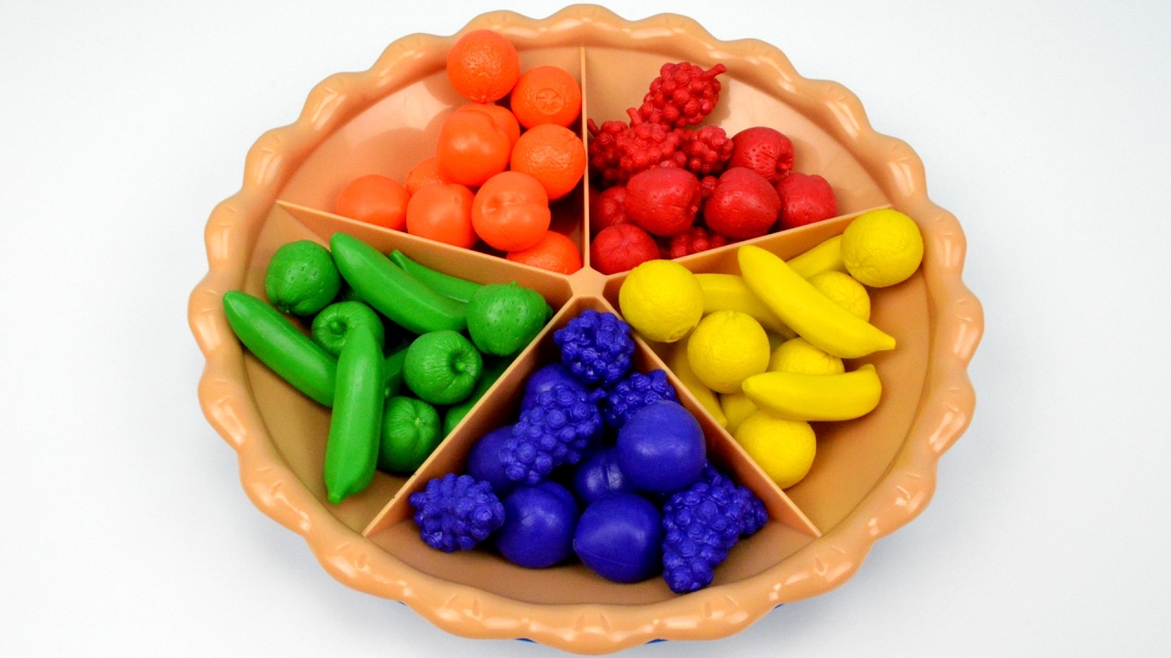 sorting pie toy