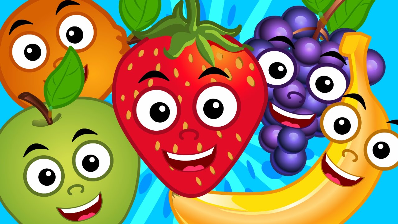 Умные дети тв фрукты. Плод тв. Five little фрукты. Fruit rhymes. Abc kids tv shepes.